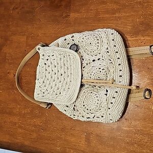 The Sak convertible backpack/purse in Cream
